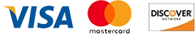 Visa, Mastercard, Discover