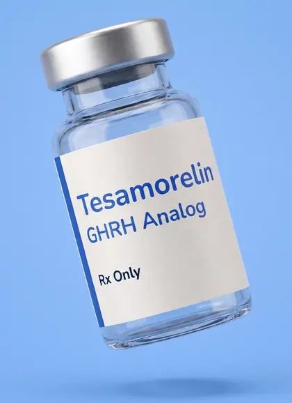 Tesamorelin vial (illustrative)